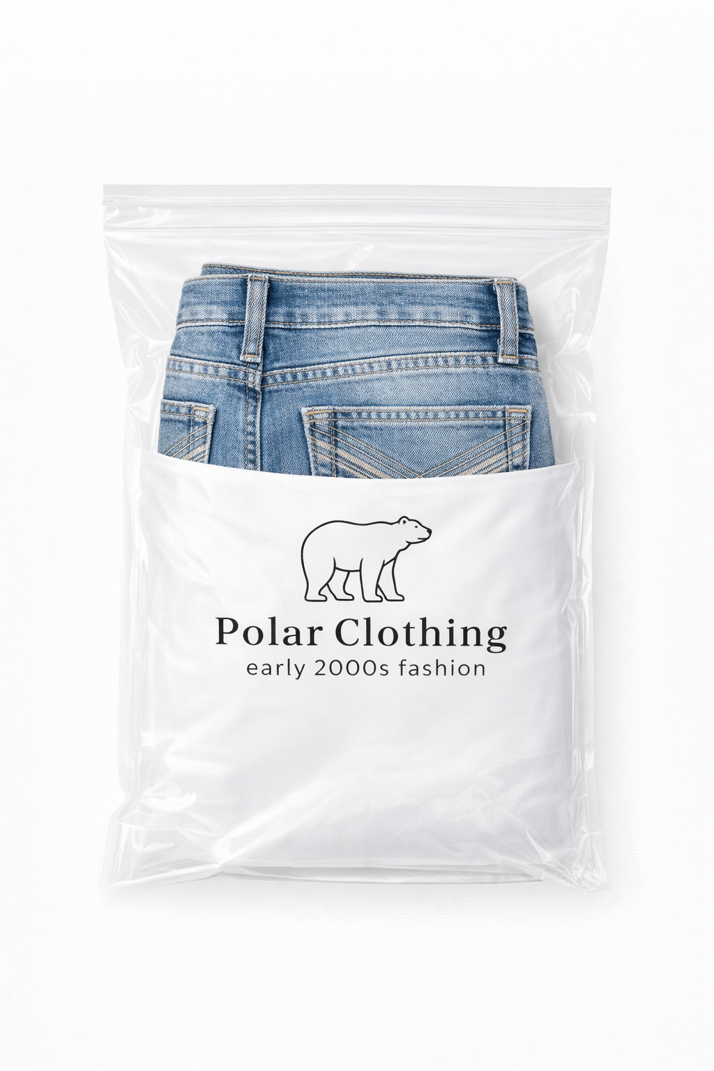 Washed Blue Bootcut Jeans