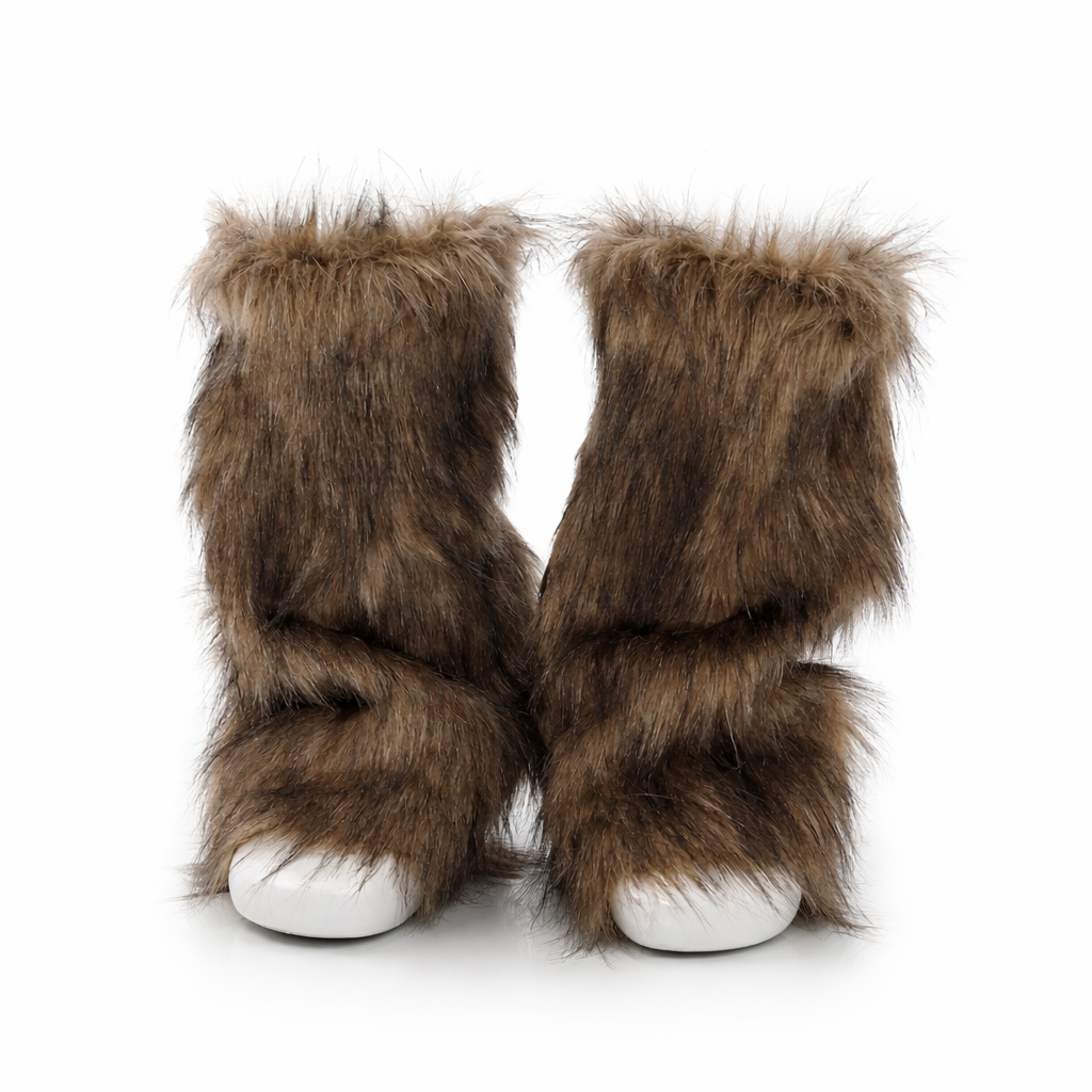 Y2K Fur Boots