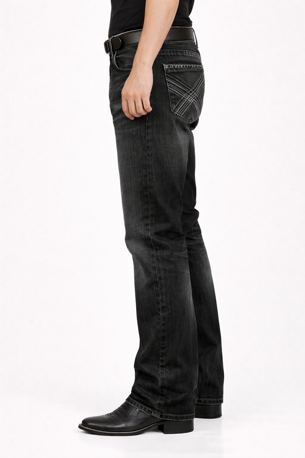 Black Bootcut Jeans